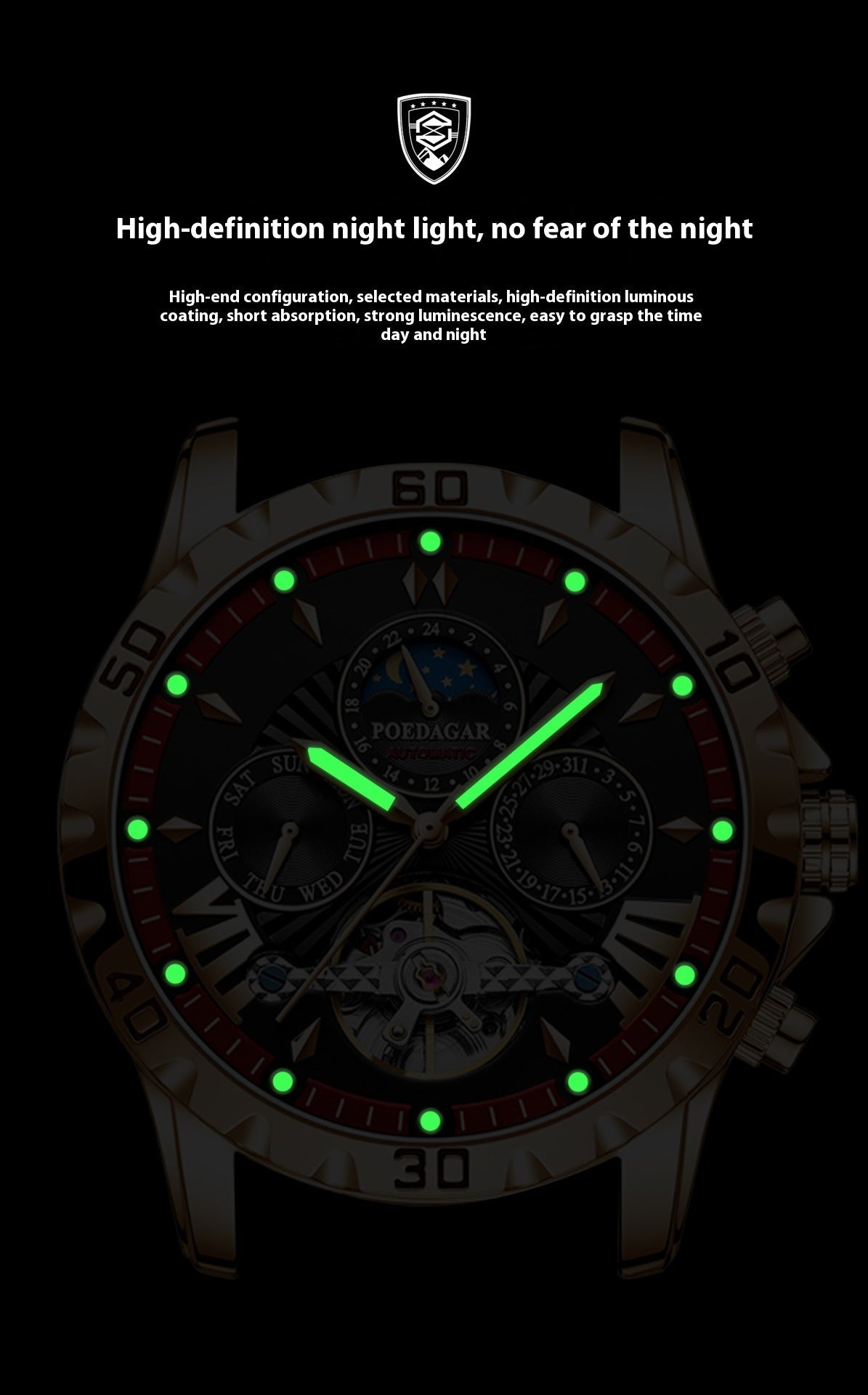 New Automatic Men's Mechanical Watch UrShope