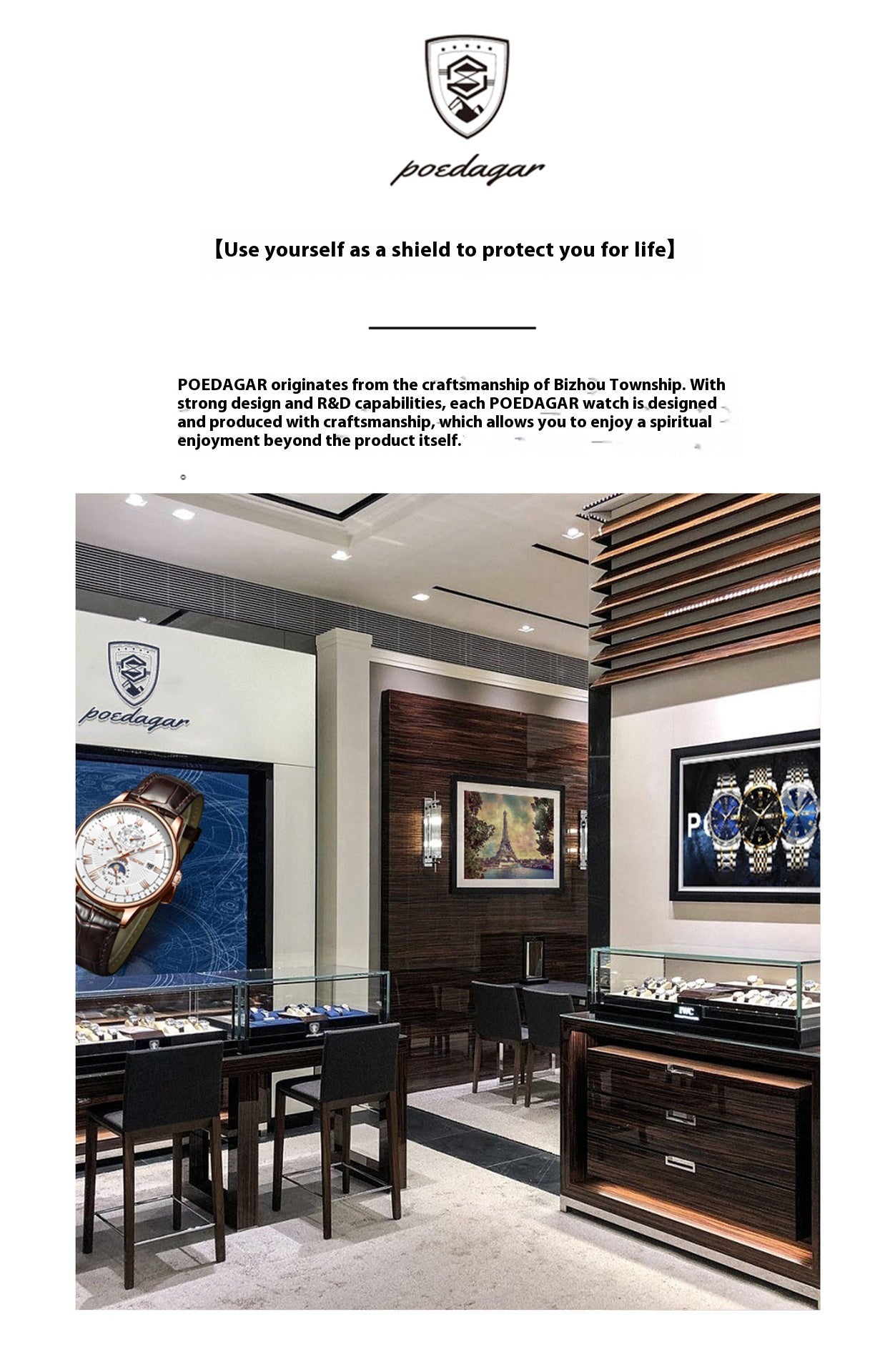 New Automatic Men's Mechanical Watch UrShope