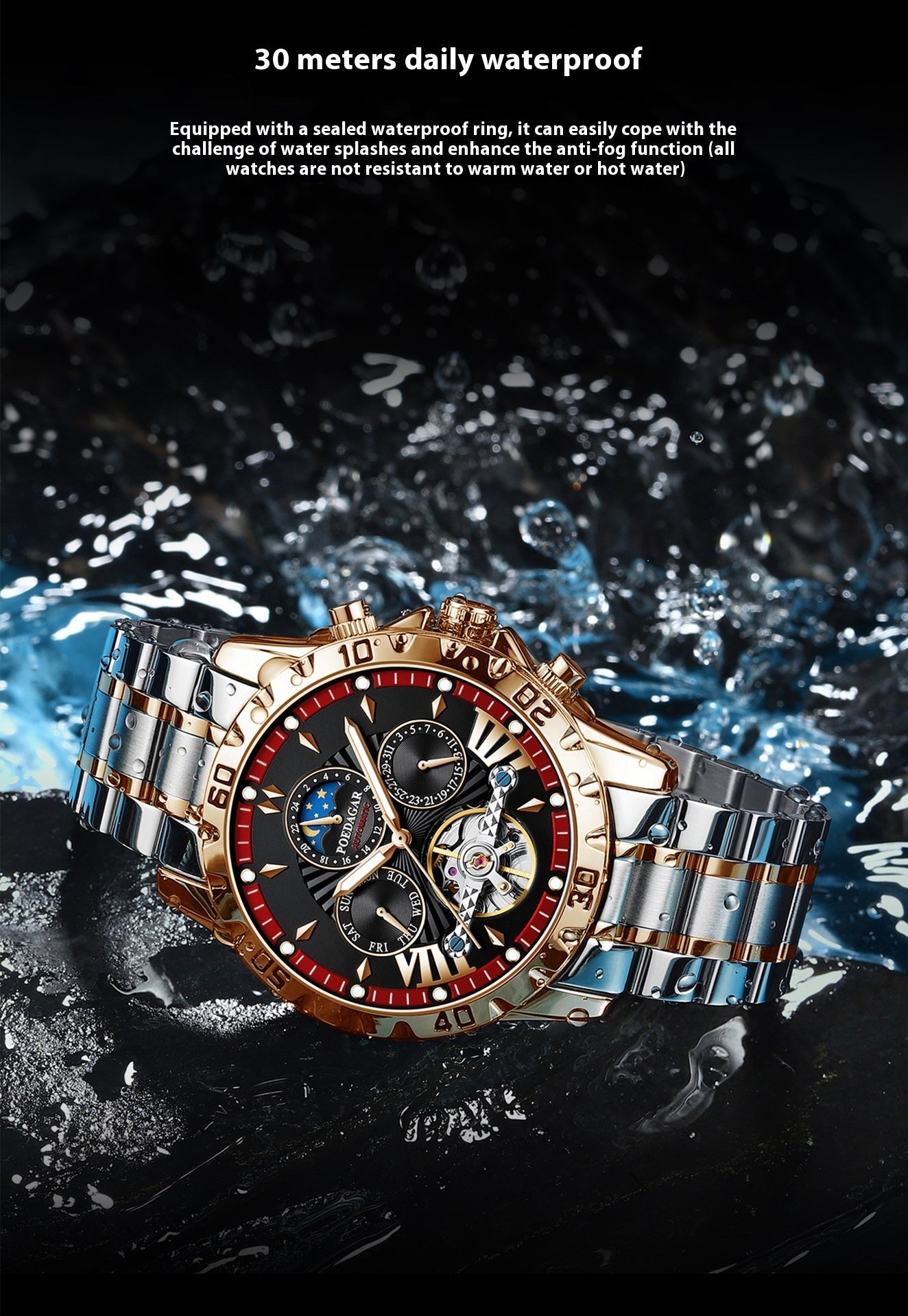 New Automatic Men's Mechanical Watch UrShope