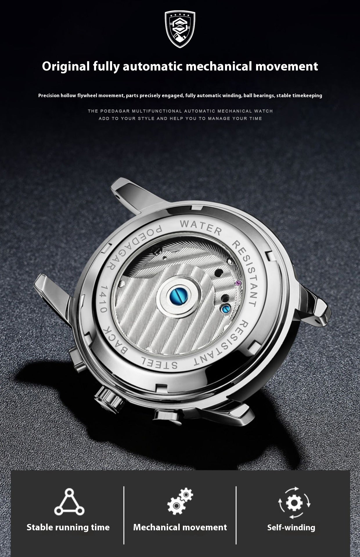 New Automatic Men's Mechanical Watch UrShope