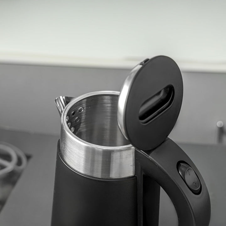 Stainless Steel Kettle 800 ml 1000 W RE-1-138B Black UrShope