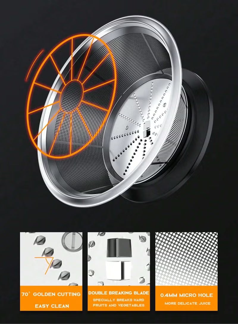 Home Multifunction Juicer Machine Fruit Vegetable Original Juice Double Cutter Head Stainless Steel Portable Fruit Juicers UrShope