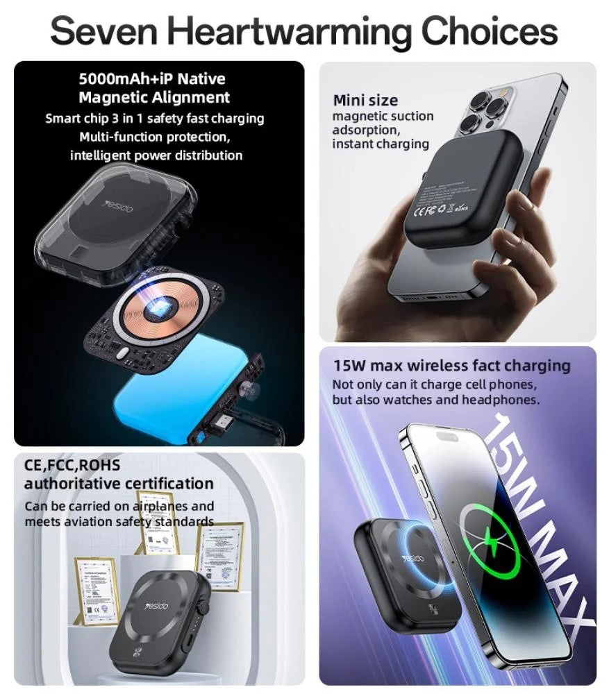 Power Bank Magnetic Phone UrShope