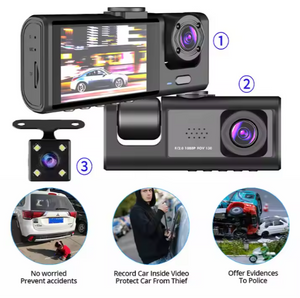 Triple Way Car Video Recorder UrShope