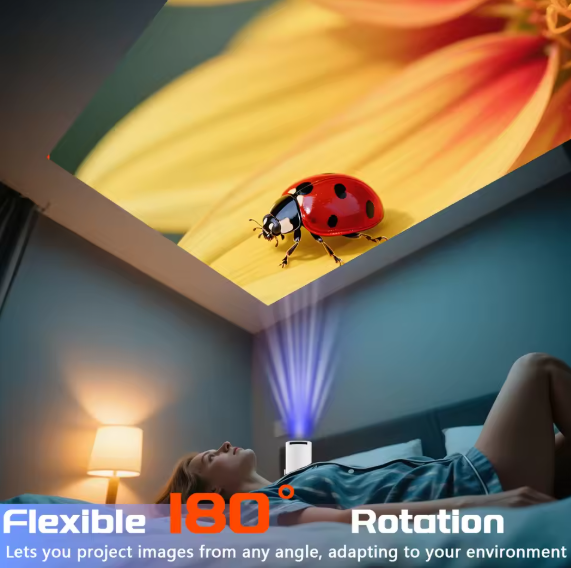 Mini Highlight Coating Lens Projector UrShope