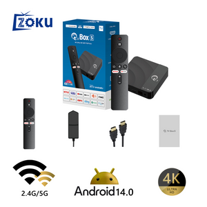 Q3 Box S Smart Android TV Box 2GB 16GB Android 14 UrShope