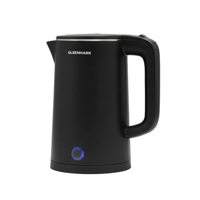 Olsenmark Electric Kettle, 1.8 Liter Capacity, Black Olsenmark