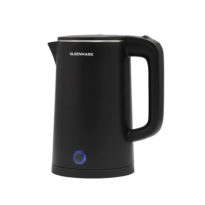 Olsenmark Electric Kettle, 1.8 Liter Capacity, Black Olsenmark
