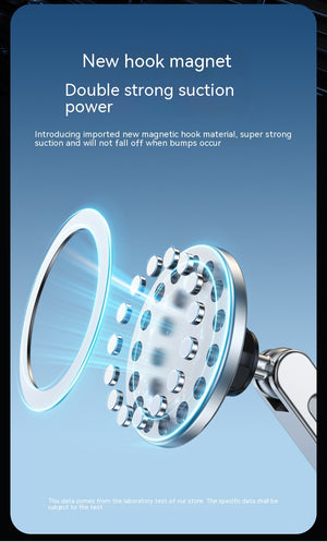 Magnetic Car Phone Holder Hanging Screen Car 360 Degree Rotating Metal Aluminum Alloy UrShope