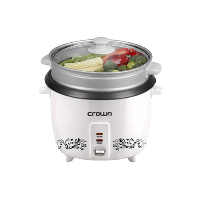 Crown Line Rice Cooker 0.6L- RC-168 Crown