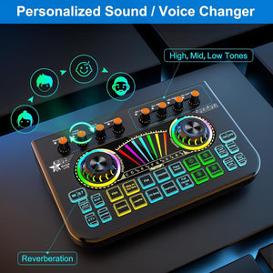Digital Mixer Sound Card UrShope