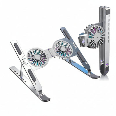 Foldable Dual Fan Laptop Cooling Stand UrShope