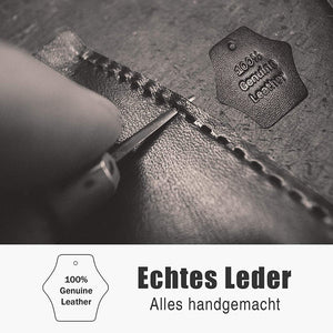 Leather Men's Wallet – Slim RFID Aluminum Card Holder UrShope