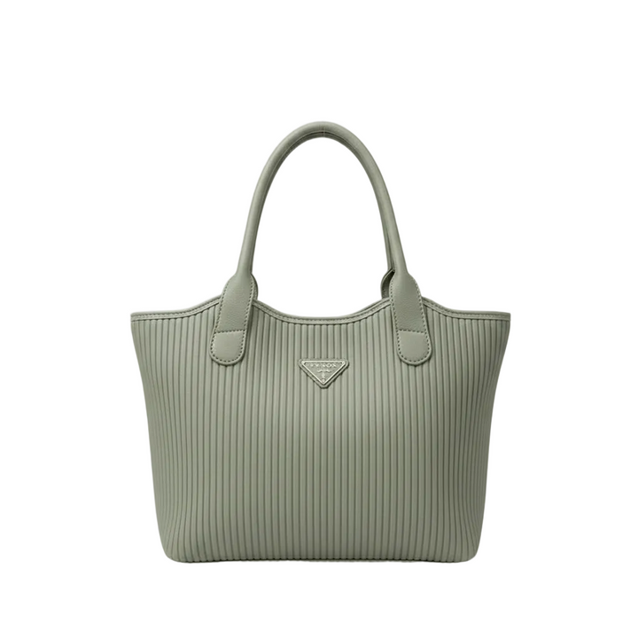 Ribbed Texture Tote Handbag UrShope