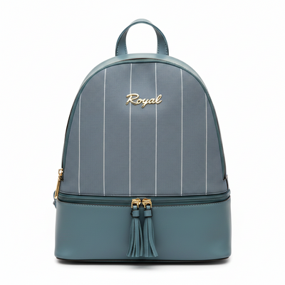 Royal Striped Backpack UrShope