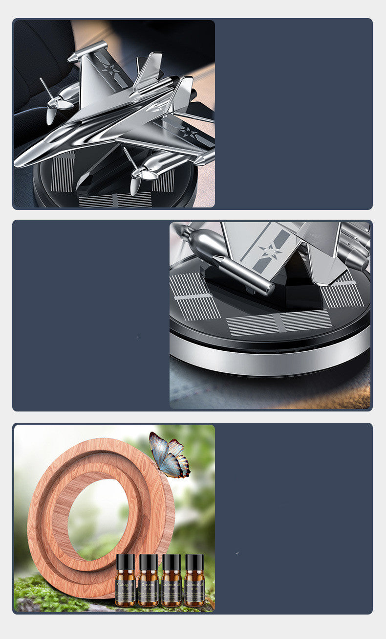 Solar Powered Rotating Perfume Ornaments UrShope