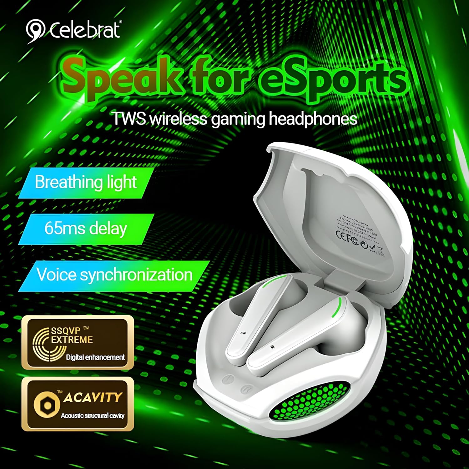 TWS Wireless Gaming Headset