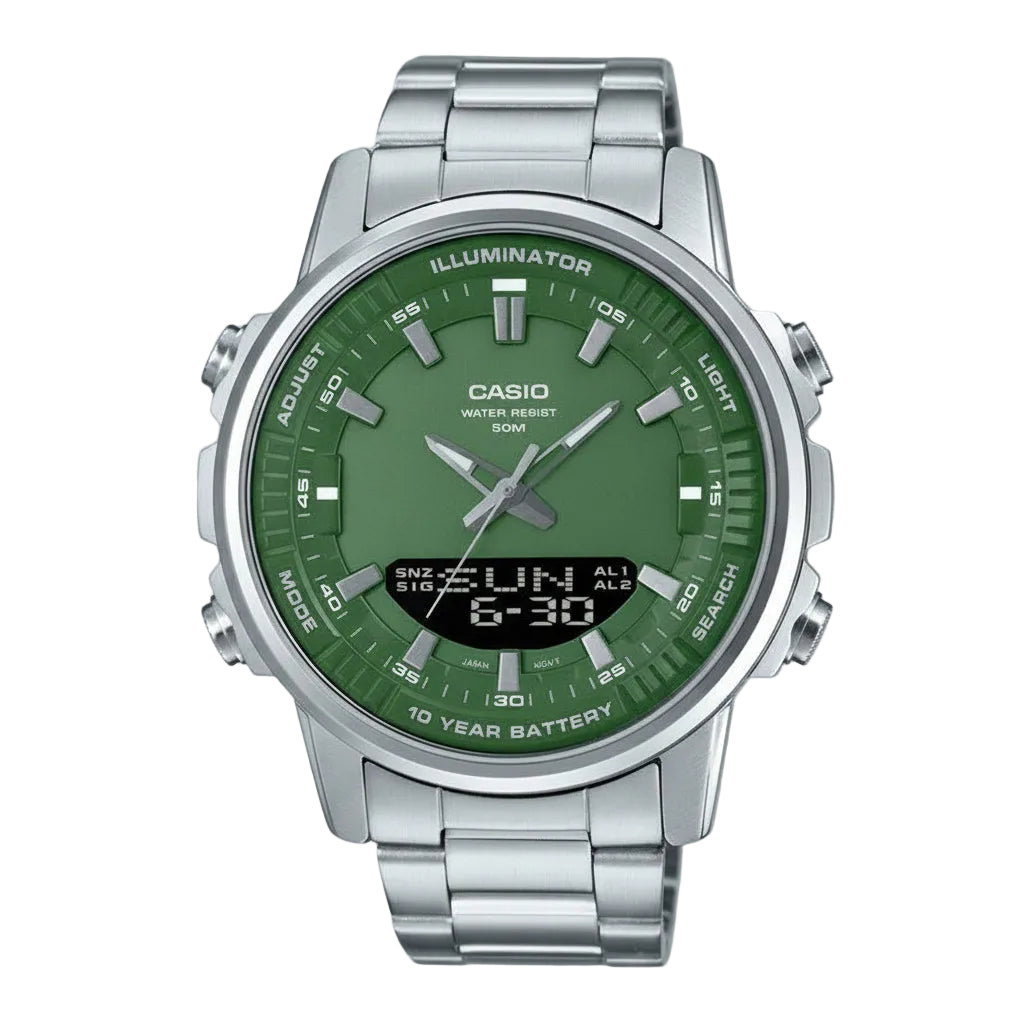 turquoise-dial-men-watch-casio