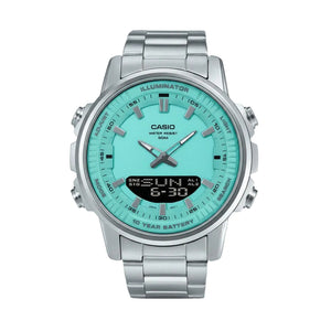 Turquoise Dial Men Watch Casio