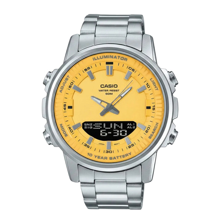 Turquoise Dial Men Watch Casio