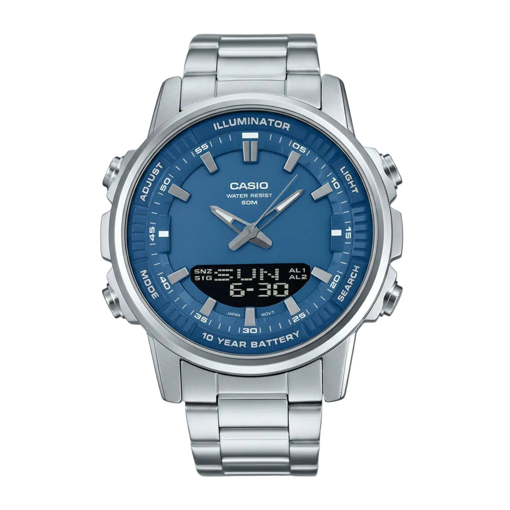 turquoise-dial-men-watch-casio