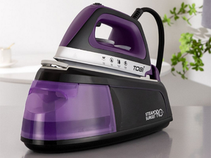 SteamPro Surge+ 2400W Professional Steam Generator Iron with Detachable TOBI