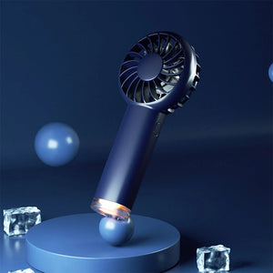Little Hornet Handheld Mini Electric Fan Portable Charging With Small Lamp UrShope
