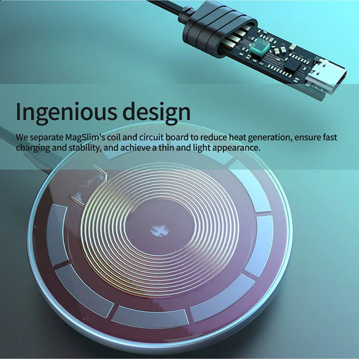 Mobile Phone MagSlim Magnetic Wireless Charger UrShope