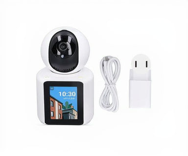 Smart WiFi Camera with Screen and Video Call Function via App, Full HD 1080p, Wireless
